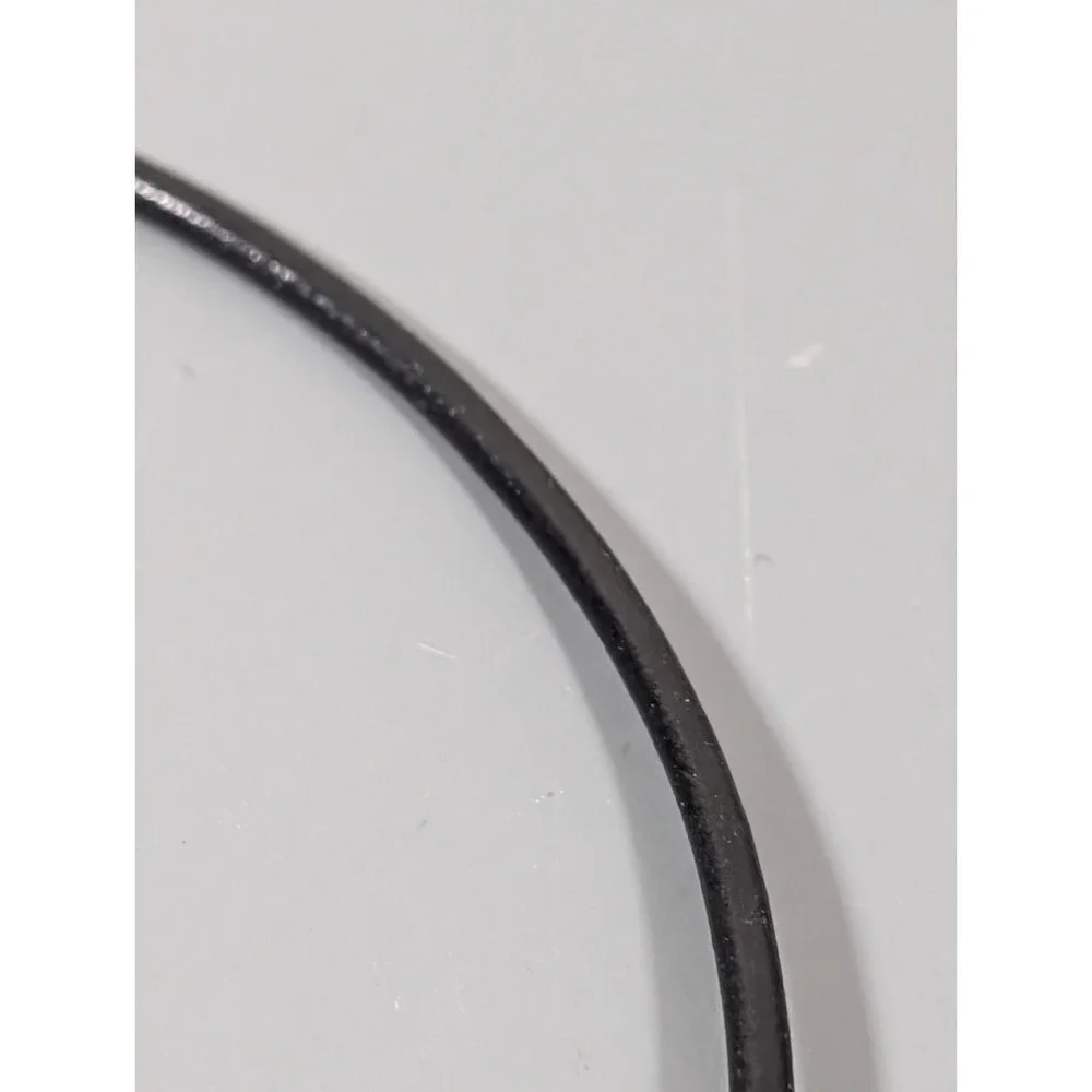 Silpada‎ 925 Black Leather Cord necklace 16 inch